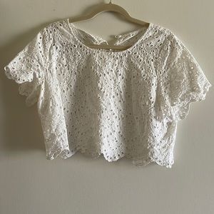 See through white t-shirt